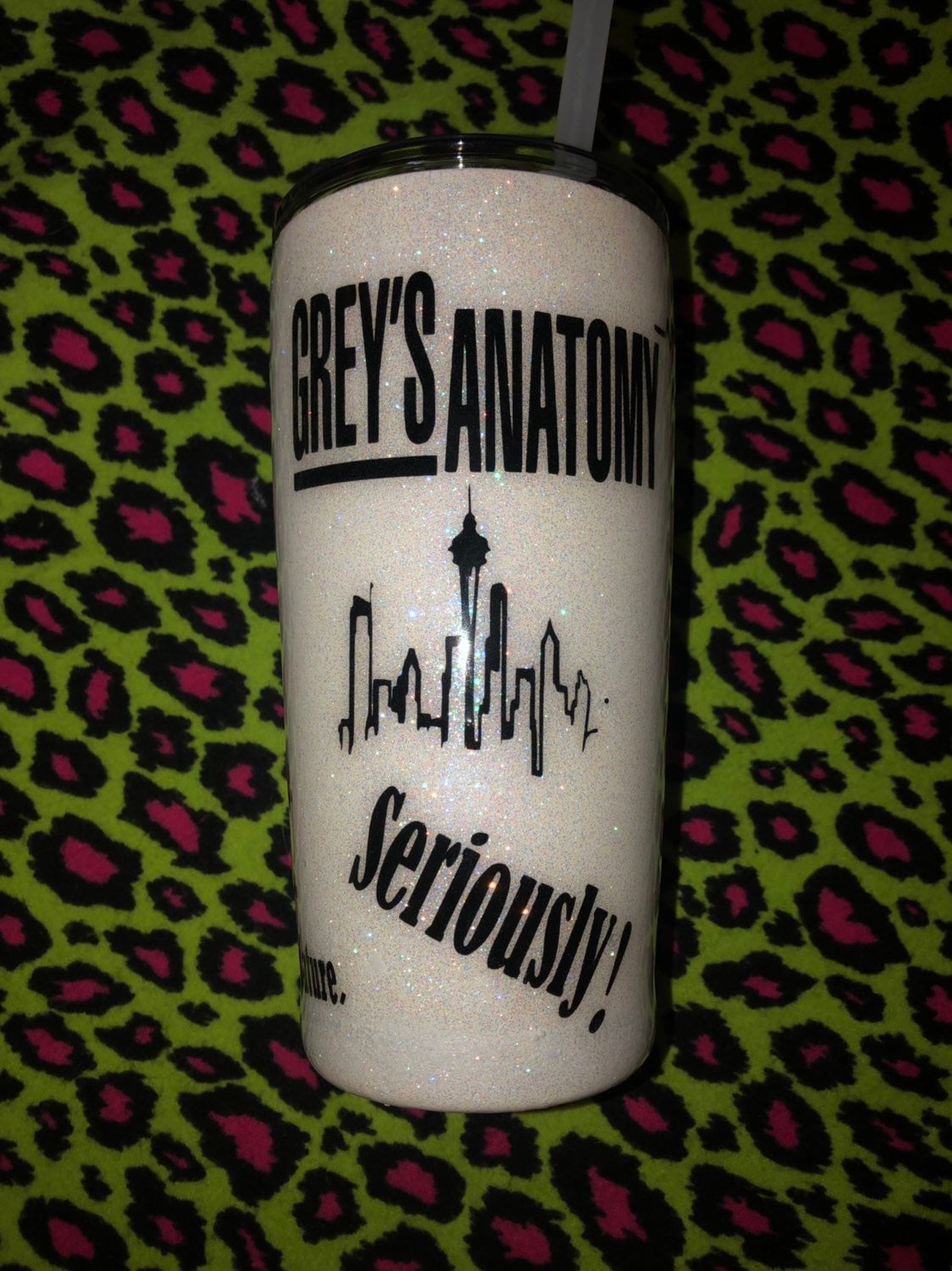Inspired Greys Anatomy inspired tumbler