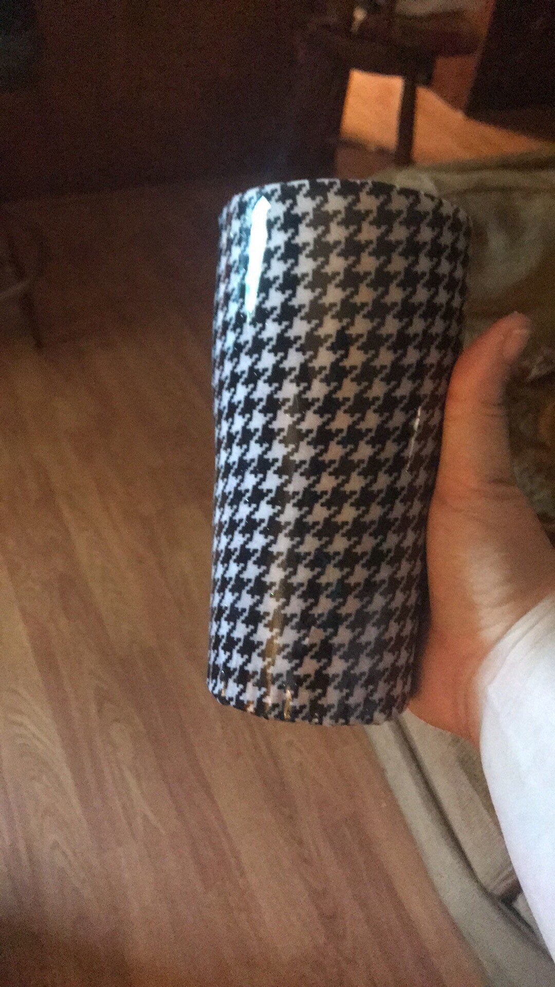 tumbler Alabama inspired! Fabric!