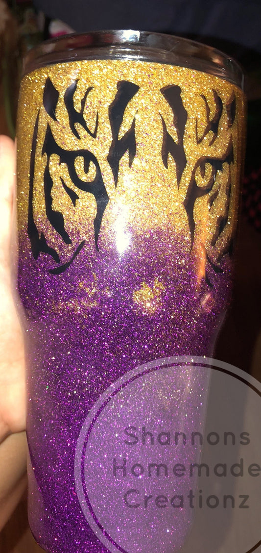 OMBRE Glitter Tumbler , Glitter Tumbler ,Custom Tumbler  ,Personalized