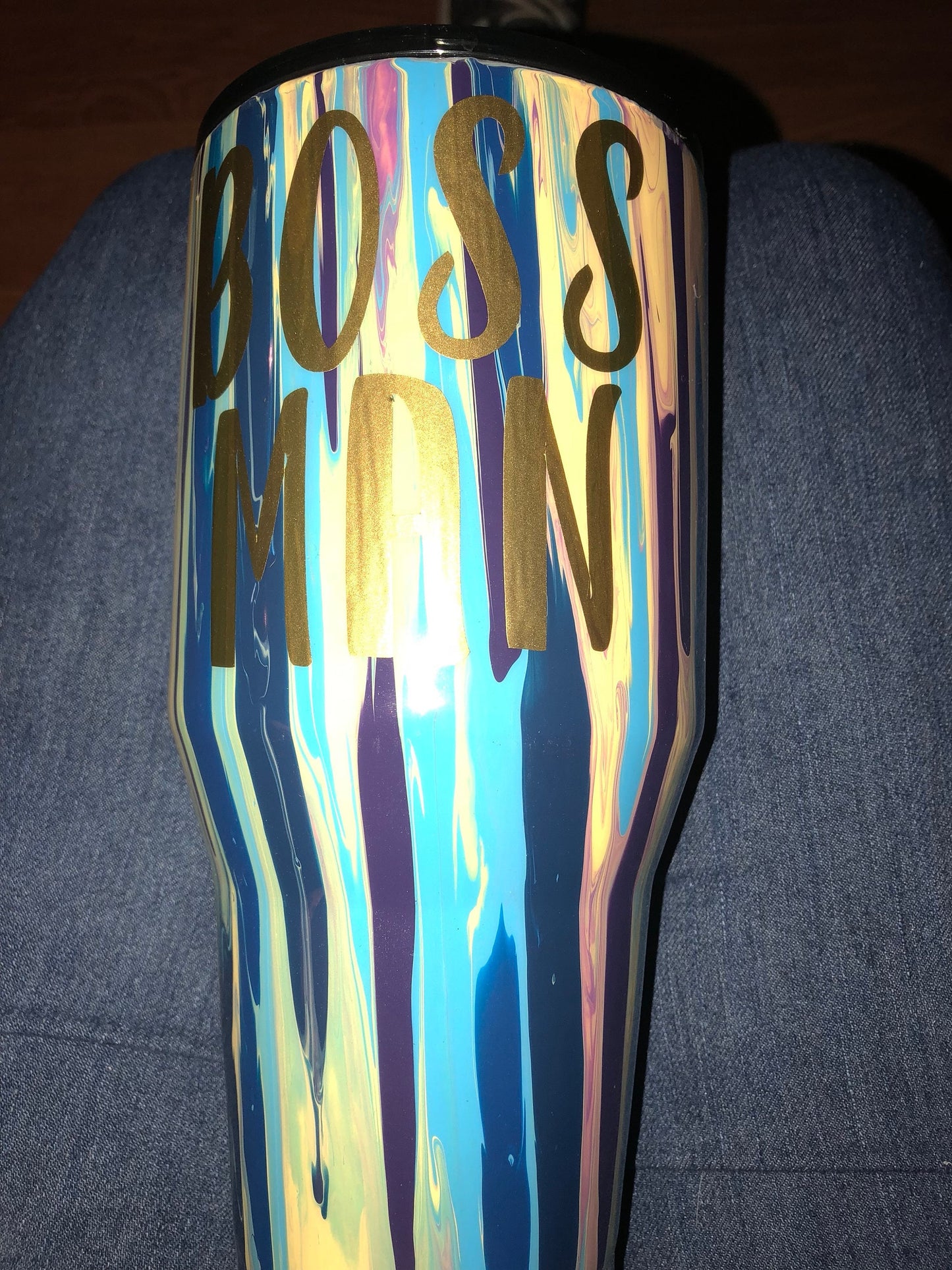 Custom tumbler • Any colors • Any Decal • One of a kind!!