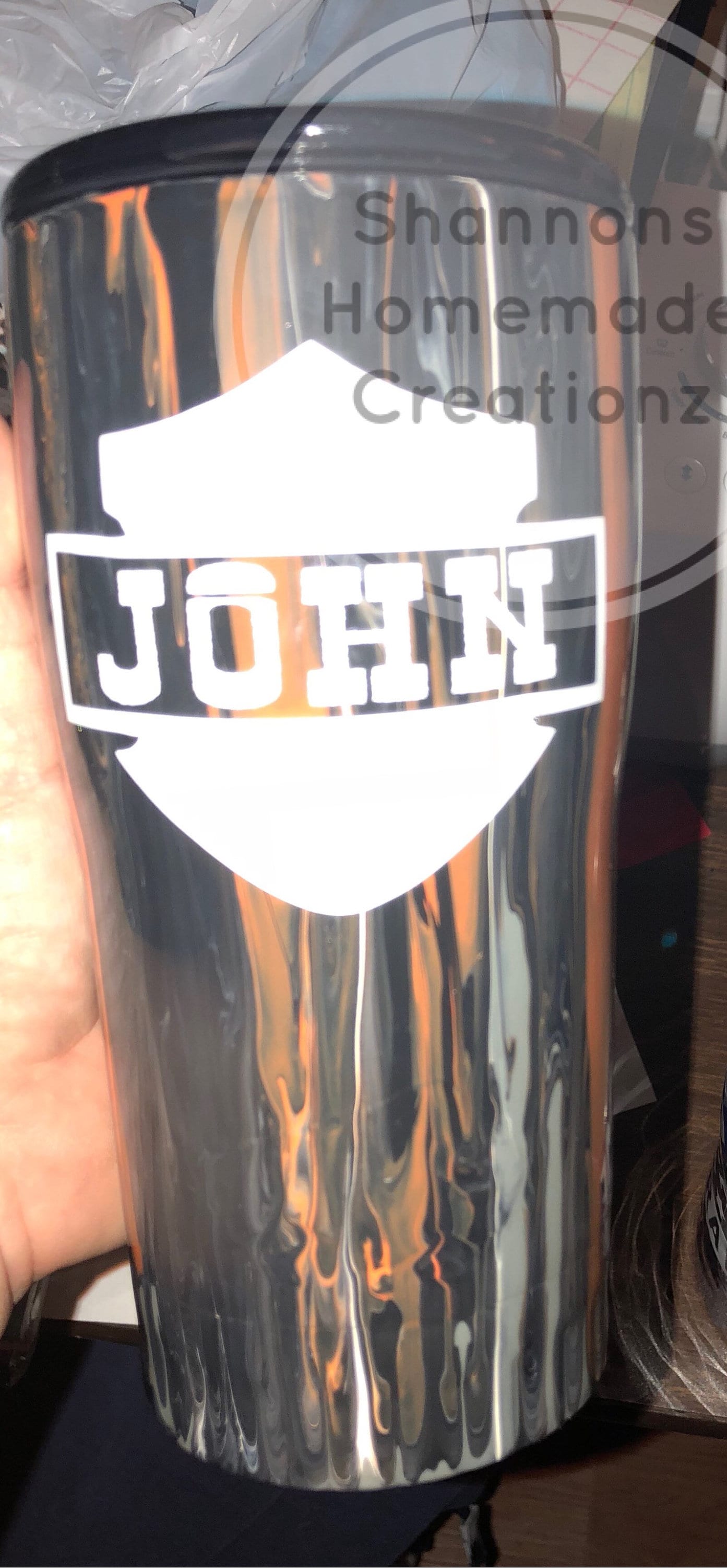 Paint Tumbler , Tumbler ,Custom Tumbler  ,Personalized , one of a kind , 30oz stainless steel tumbler!