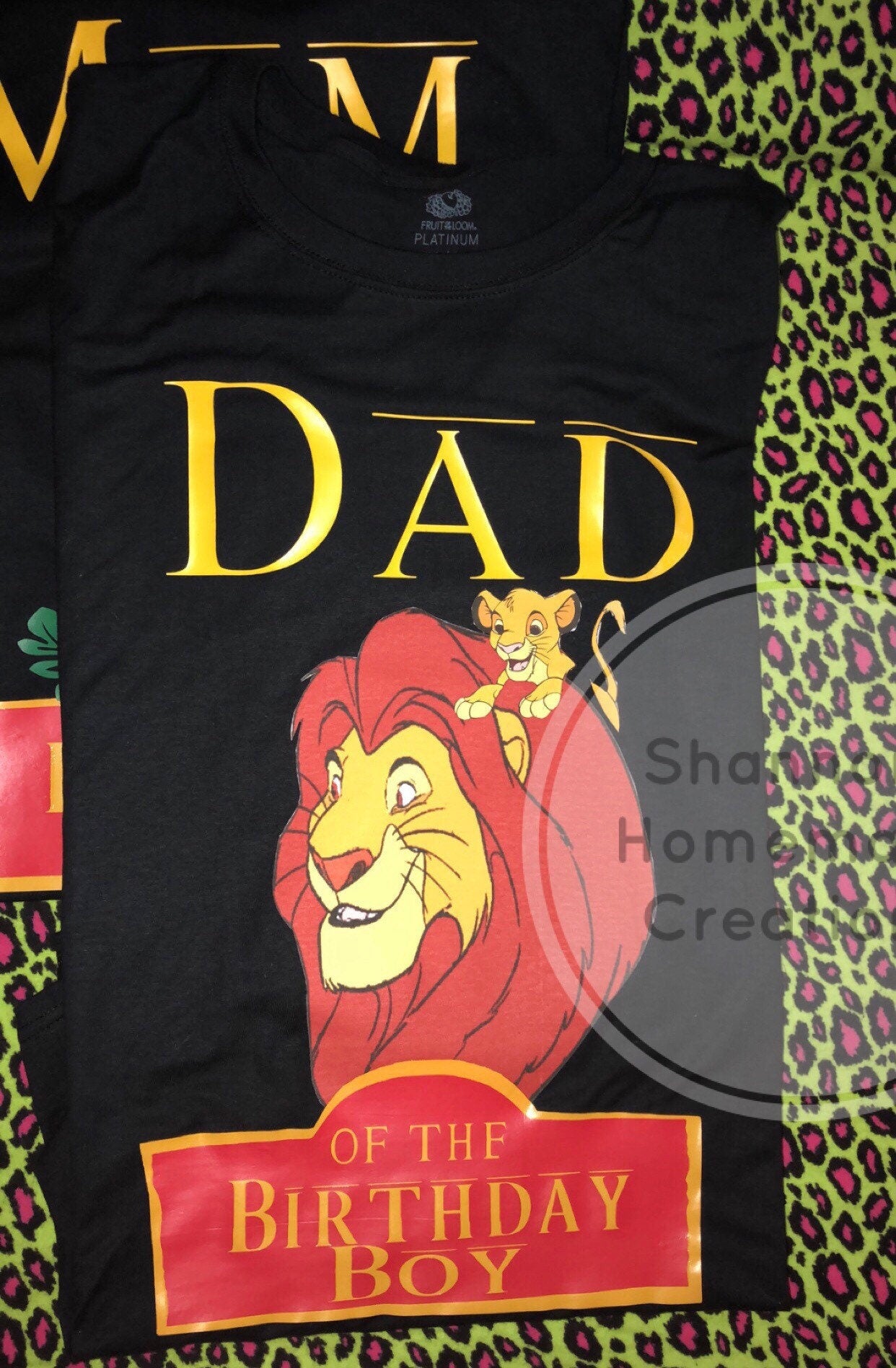 Inspired Lion king family Birthday shirts!