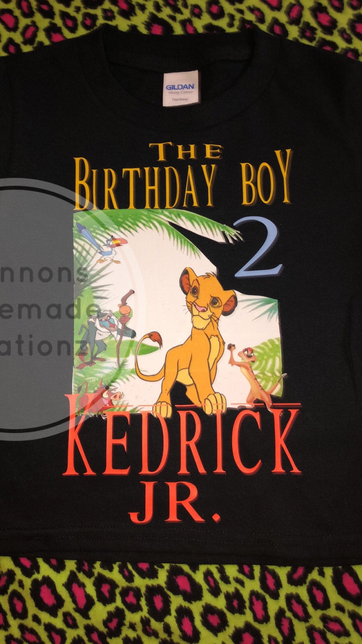 Inspired Lion king family Birthday shirts!