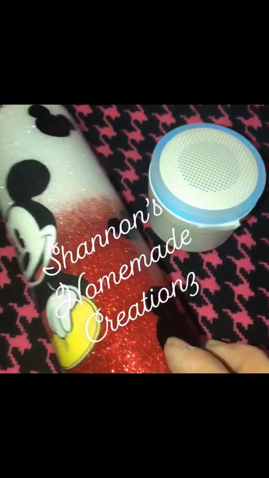 Bluetooth speaker tumbler