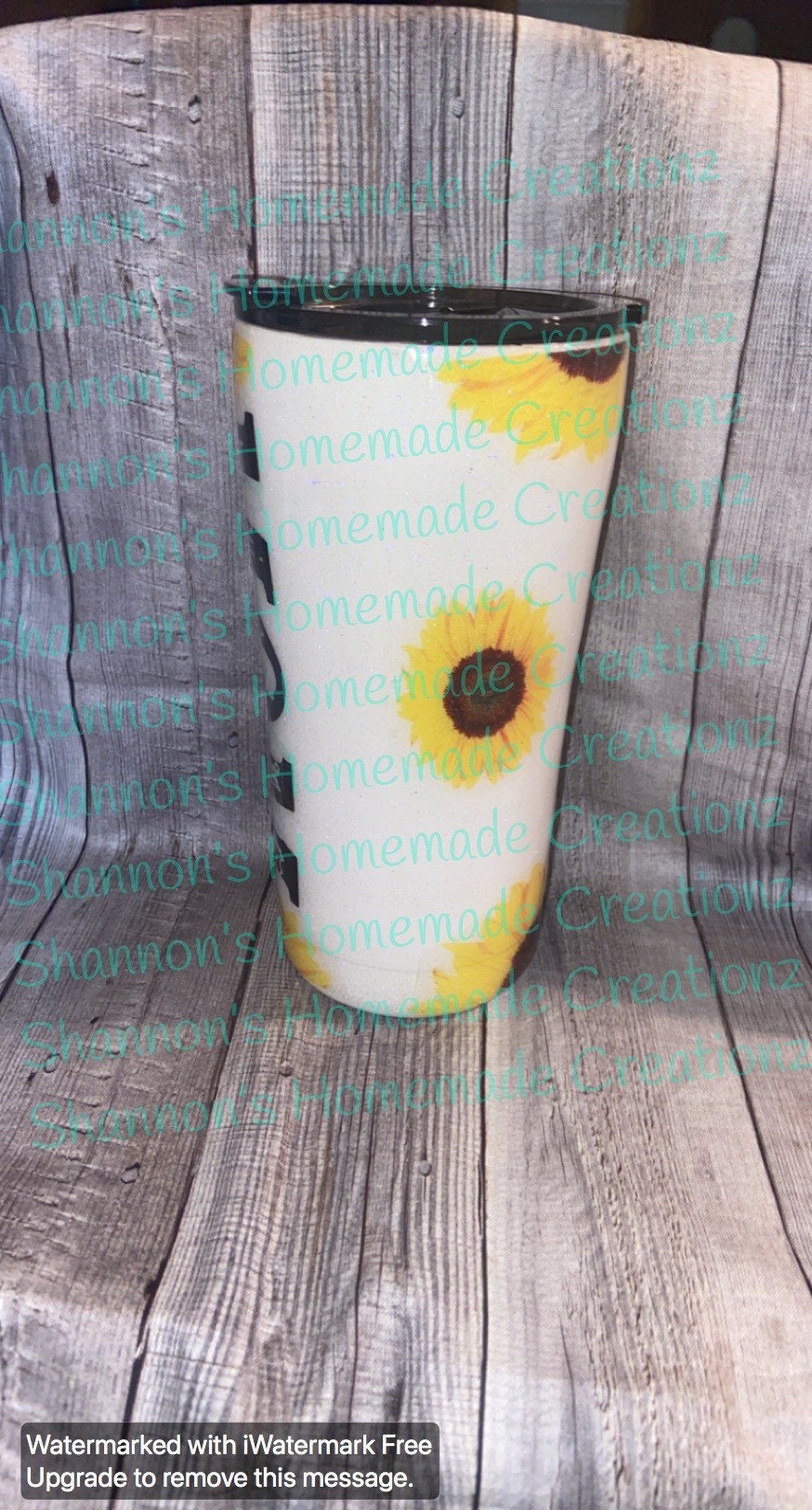 Sunflower tumbler