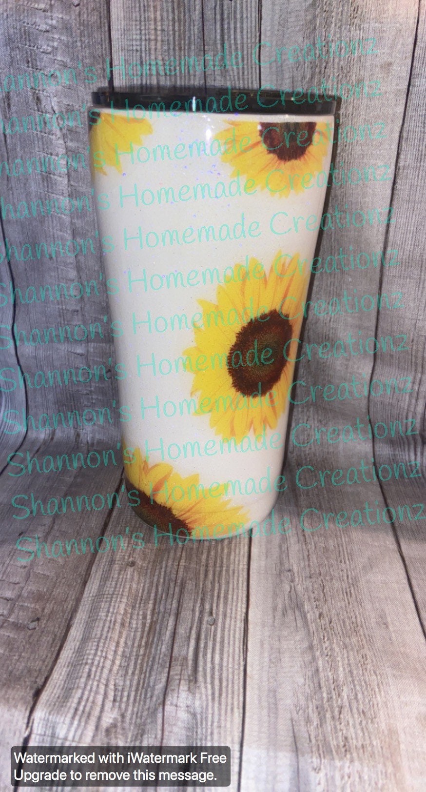 Sunflower tumbler