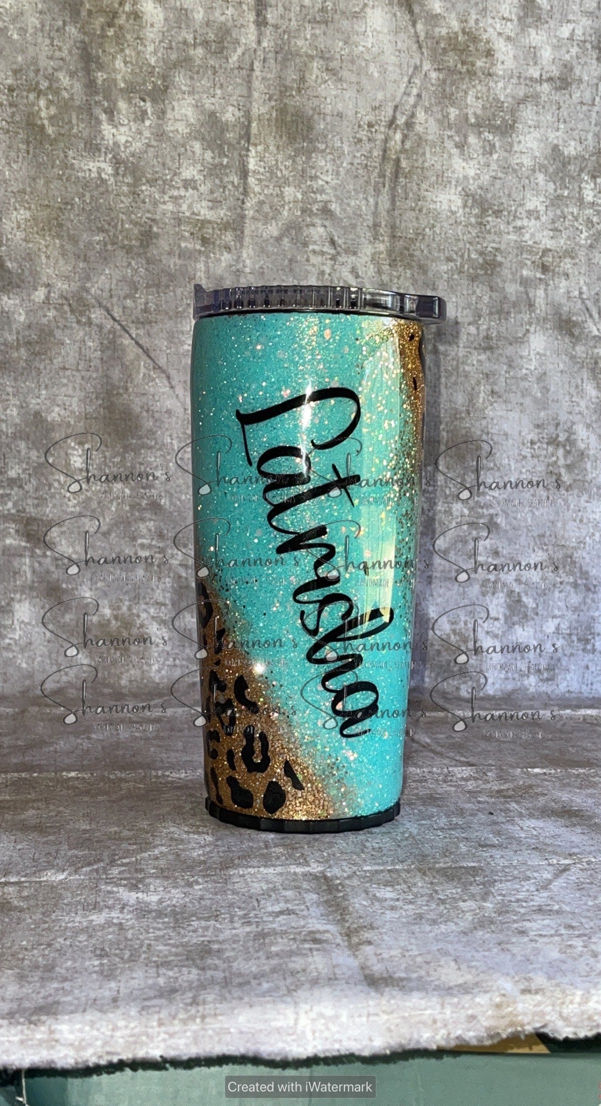 Split swirl 20 oz tumbler